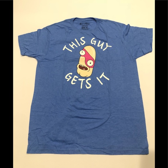 Ripple Junction Other - 🍅 Rick and Morty blue This Guy T-shirt New